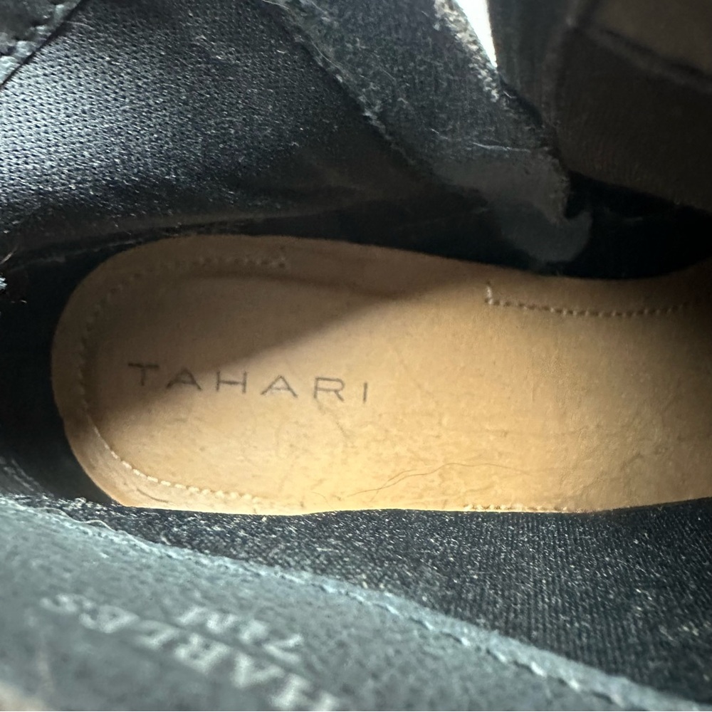 Tahari Gray Suede Ankle Boots | Block Heel · Neutral Capsule / Office Chic - Picture 11 of 11